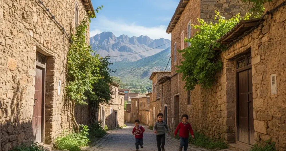 Streets of Ben Smim Village
