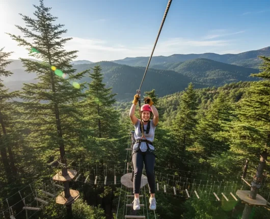 High-Altitude Rush: Atlas Parc Aventure